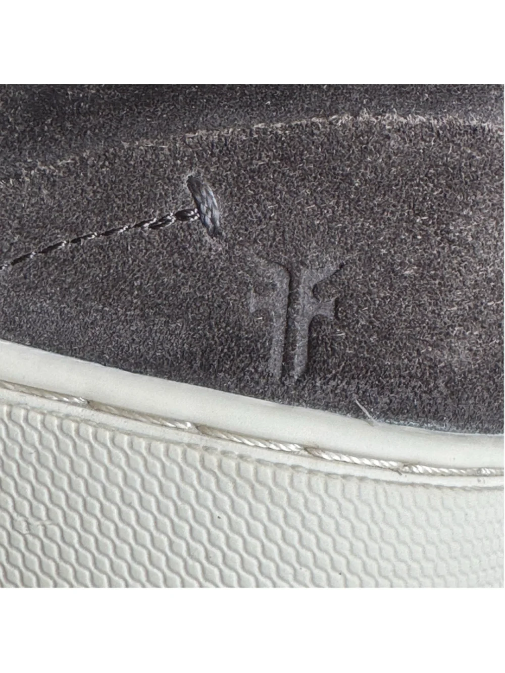 Frye Ivy Low Gray Suede Leather Lace Up Sneakers Women’s 8.5M Casual Shoes